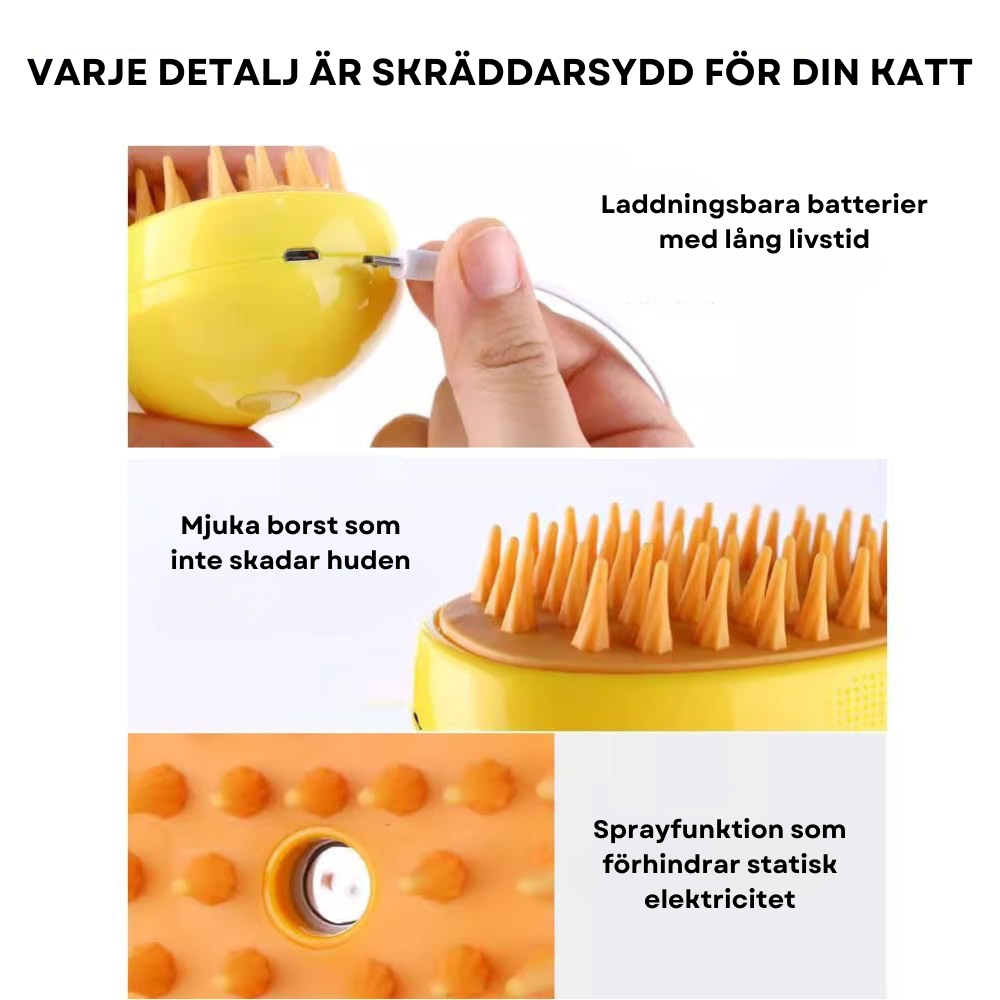 Pälsborsten - Ånga som fångar flygande katthår!